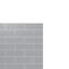 Streamline DSH-1360-139 L 38 po x l 38 po x H 76 po. Encadrement de douche 2 pièces à finition carrelée blanche-139175101-139175102