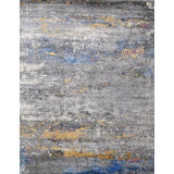 Clearance One-of-a-Kind Rectangle 8 X 9'10" Hand Knotted Area Rug