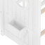 Lit pleine grandeur pour enfant pour tout-petit, lit Montessori pour enfants avec tablette de rangement, maisonnette, gris-2080829739-2080829734