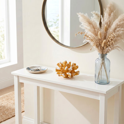Faux Coral Sculpture - Yellow