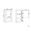 HUILA Bathroom Cabinet
