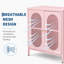 Armoire de rangement verrouillable pour porte d'entrée, tablette réglable en acier autoportante à 2 portes