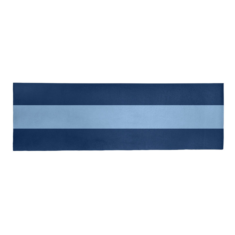 Chenille Striped Indoor Rug, Runner 2'6" x 8'