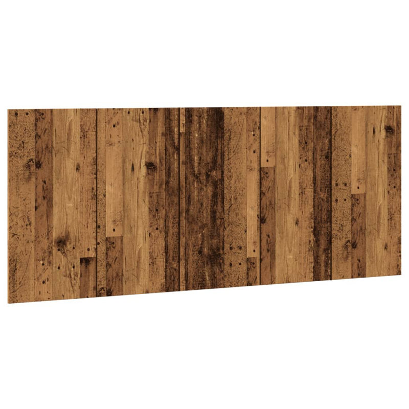 Jamale Panel Headboard, Super King (6'), Old Wood