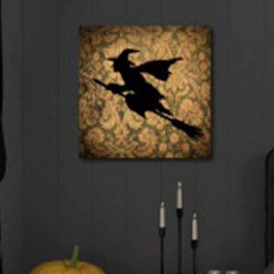 «Witch and Damask», impression sur toile