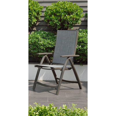 Chaise de patio pliante