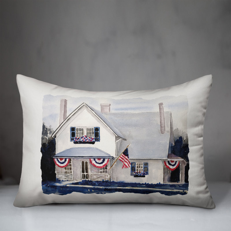  Polyester / Mélange de polyester Housse de coussin rectangulaire pour l'intérieur