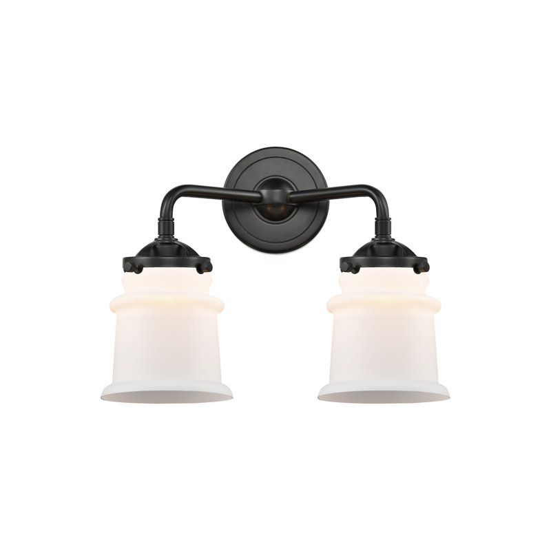 Alexandira 2 - Light Dimmable Vanity Light, Matte White Cased, Incandescent , Oil Rubbed Bronze