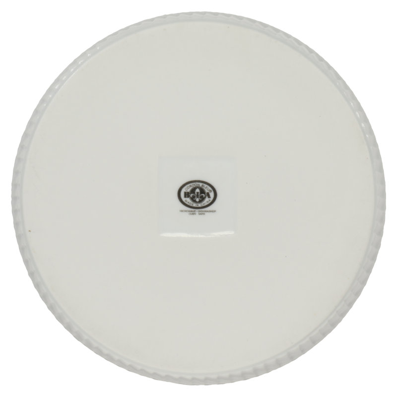 White Glazed Porcelain Round 1.5-Quart Soufflé Dish