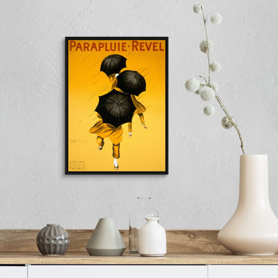 «Parapluie Revel», 1922, affiche rétro par Leonetto Cappiello, reproduction d'art sur toile tendue par Leonetto Cappiello