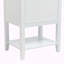 Meuble-lavabo simple 20 po avec plateau Shokraji-185137529