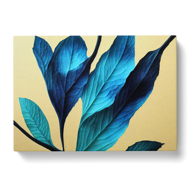 Brave Leaf - Wrapped Canvas, 35cm H x 50cm W x 3cm D