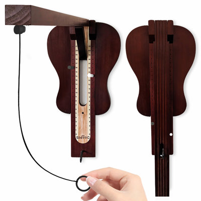 Jeu de crochets et d'anneaux - Conception de guitare murale