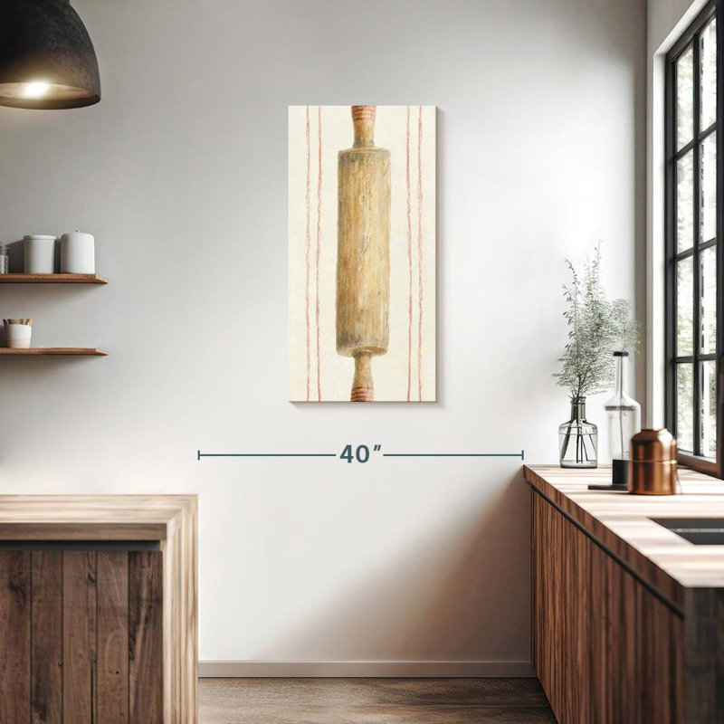 Floursack Kitchen I, 36" H x 18" W