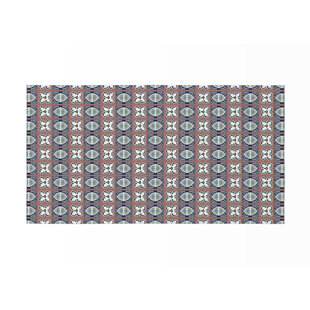 Rectangle Chrystopher Indoor/Outdoor Area Rug with Non-Slip Backing