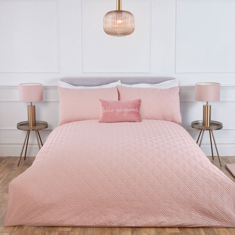 Polyester Solid Colour Duvet Cover Set, Double Bed (200 x 200 cm)