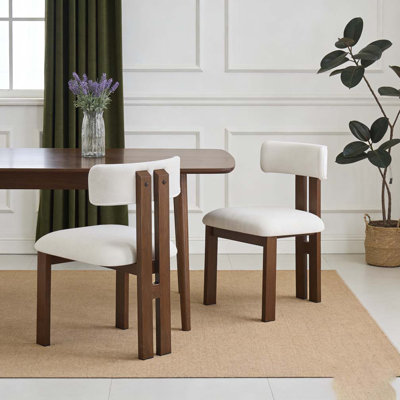 Upholstered Armless Dining Chairs With Metal Legs