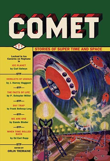 Buyenlarge 'Comet: UFO Dogfight' Vintage Advertisement | Wayfair