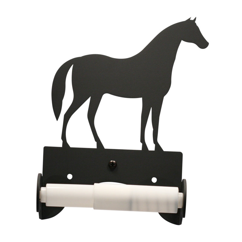 Horse Wall Mount Toilet Paper Holder