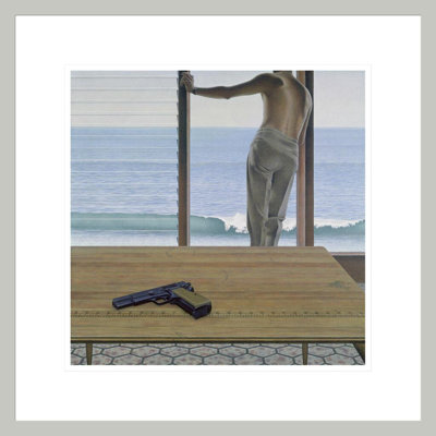 Pacific by Alex Colville -Framed Giclee Print