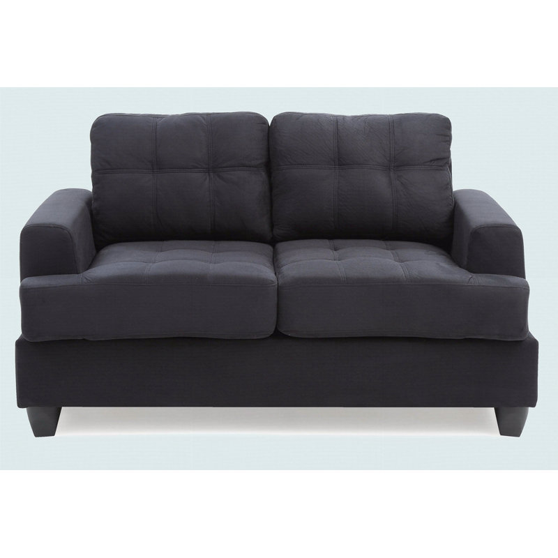 Causeuse Cozy, Noir