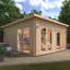 The Optima Tongue & Groove Log Cabin 16x14w