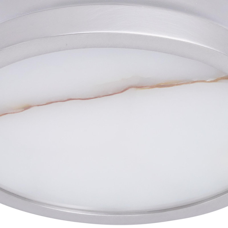 Louisa 1 - Light LED Flush Mount, Vintage Silver