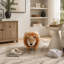 Repose-pieds avec rangement Lion avec rangement caché et pieds en bois massif