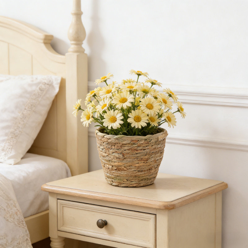 Woven Flower Pot Storage Basket