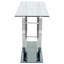 Danville 48'' Glass Top Console Table