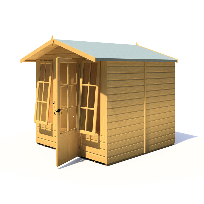 Chatsworth 7 x 7 Ft Shiplap Summer House, No
