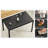 Dining Table For 4-6 Person,47" Rectangular Wooden Dining Table Top And Metal Frame For Home Kitchen Dining Desk