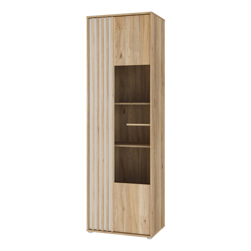 Display Cabinet, Brown/White