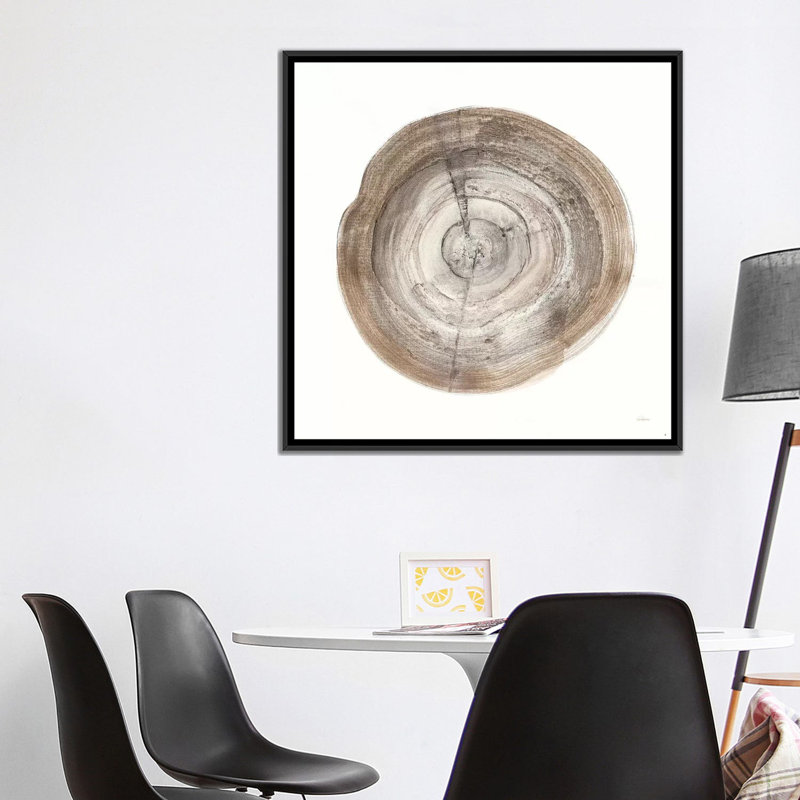 « counting the years iv », impression sur toile, H 18 po x l 18 po x P 1,5 po, Toile avec cadre noir, Pas de tapis