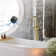 Circular Single Handle Tub Faucet