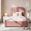 3ft Ottoman Bed Velvet-1275001320