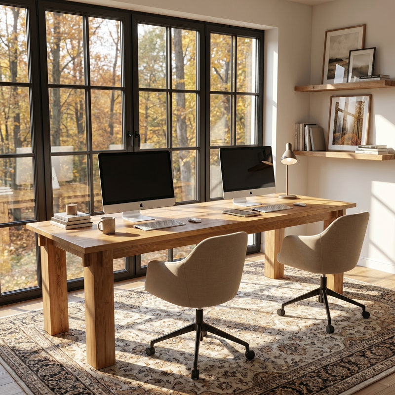 78.74-Inch 2 Person Computer Desk