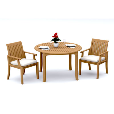 Lagos Outdoor - Piece Teak Dining Set