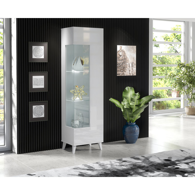 Azzurro Display Cabinet, White