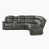 Gray Microfiber selected