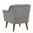 Shelby 31.5" Steel Woven Fabric Oversized Armchair-503909221