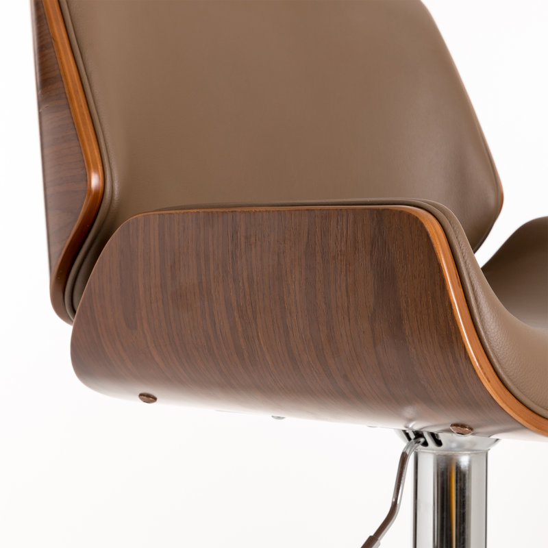 Tabouret de bar Gabby, Brun
