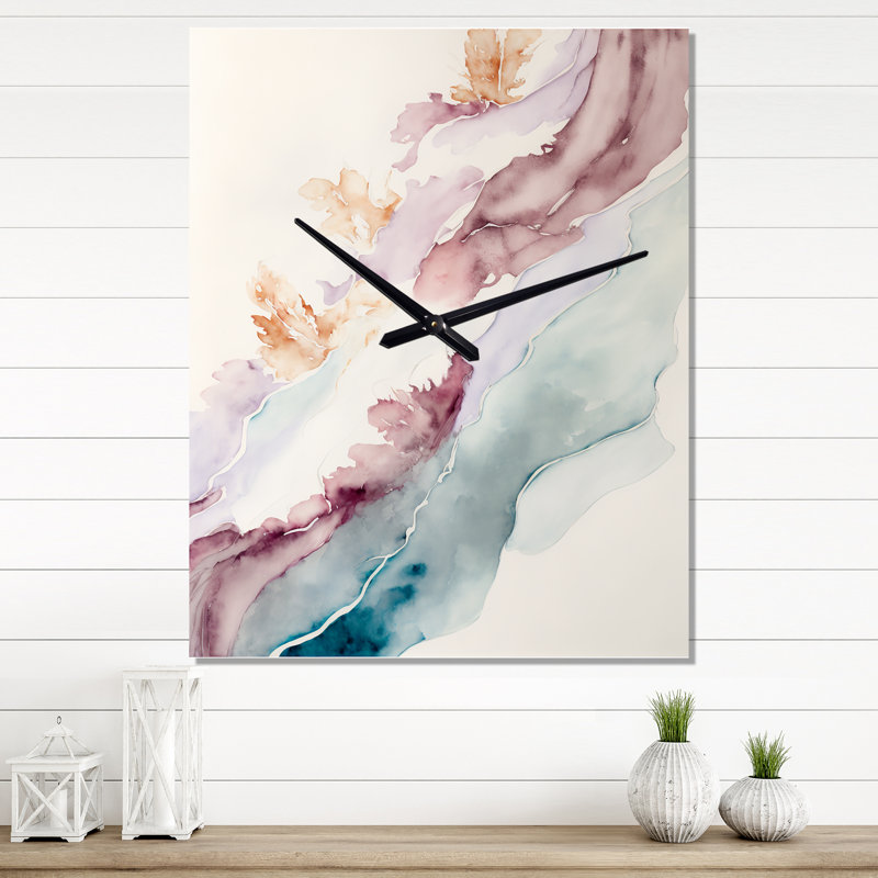 Jediael Aluminum Wall Clock, Extra Small