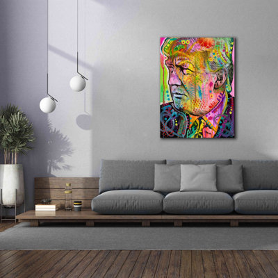 'Donald' by Dean Russo, Canvas Wall Art