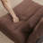Trule Reclining Floor Game Chair in Brown
