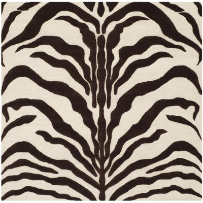 Cambridge Hand Tufted Wool Animal Print Rug