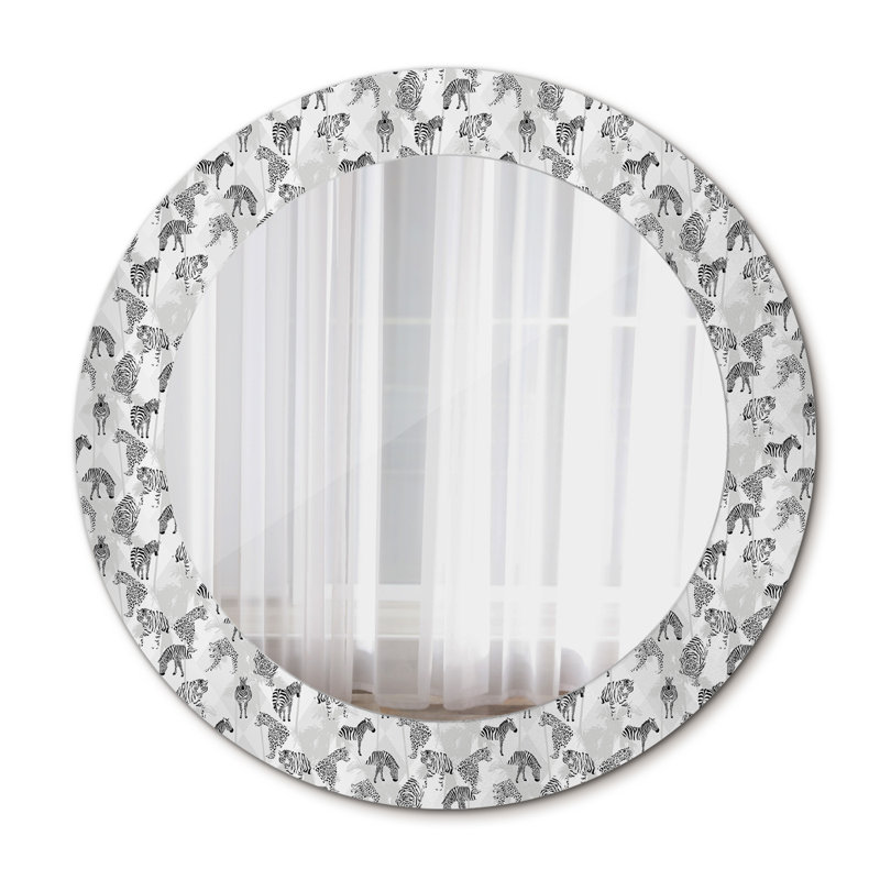Huldar Glass Flat Wall Mirror