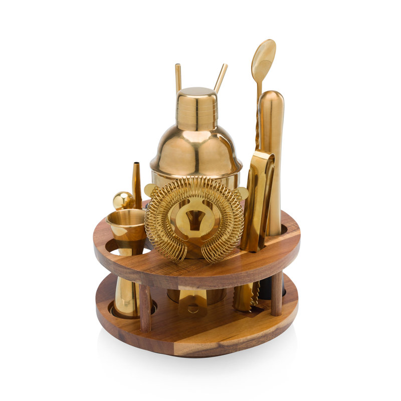 Ensemble de bar Carousel Lazy Susan