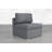 Clavier Premium All-Weather Wicker 4 - Person Modular Patio Conversation Set with Cushions