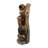 12.4X11.6X37.8" Decorative 3 Tier Tree Trunk Fountain With Lights And Pump, Brown